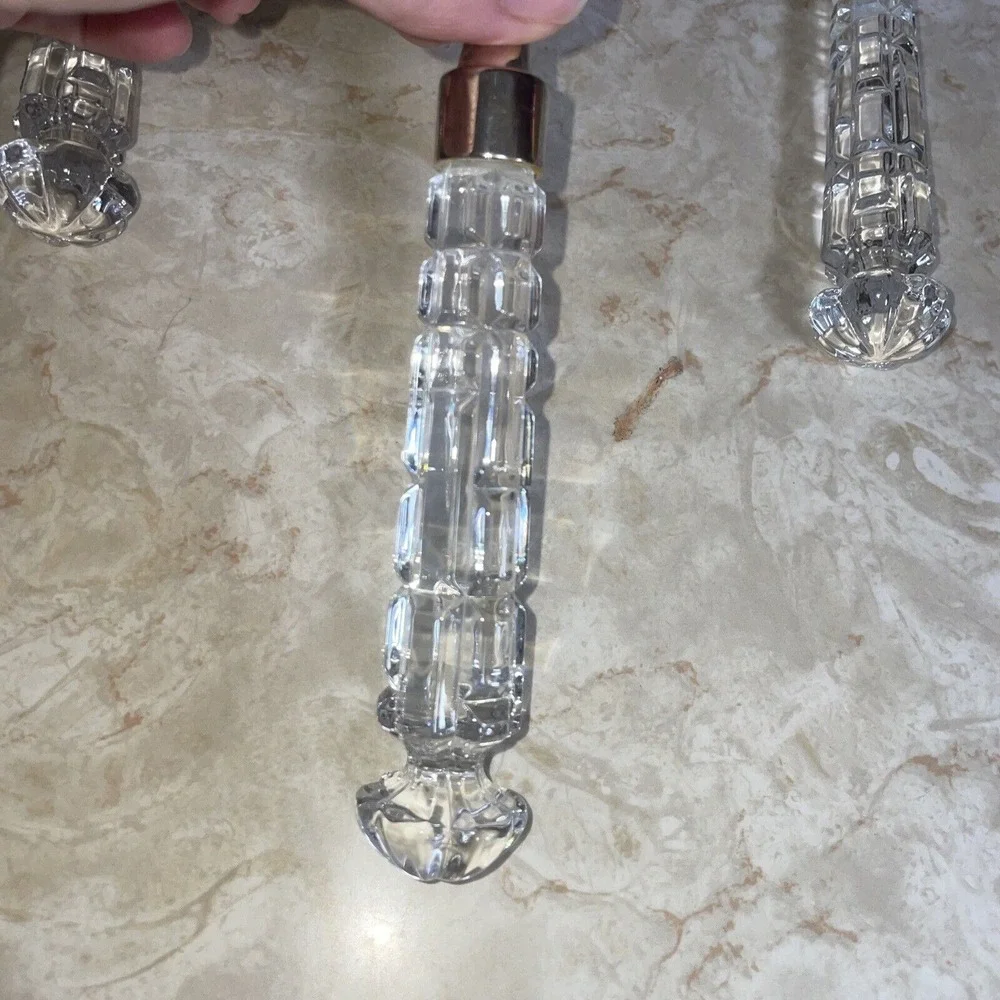 Shannon Solid‎ Spoon Crystal Handle Silver Plated